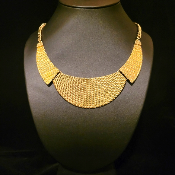 Jewelry - Estate Bohemian Metal Statement Necklace